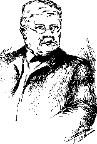 このジョージ・マカニーのスケッチは、1905年のサンノゼの新聞に掲載されたものです。彼はケンタッキー・キャンプへの投資で15万ドル以上を失いました。