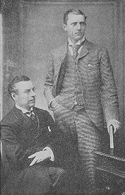 ジョセフ・チェンバレンとオースティン・チェンバレン、1892年