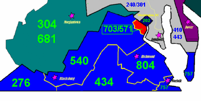 市外局番571および703