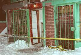 1991年1月13日、銃乱射事件が発生したギャンブルクラブ