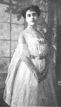 オデット・ル・フォントネー、1917 年の出版物より。