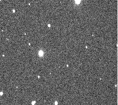 背景の星々を横切るジュノー