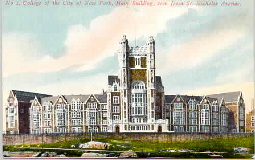 シェパード・ホール・タワー(1903年~1907年)、ニューヨーク市立大学、建築家:ジョージ・ブラウン・ポスト。