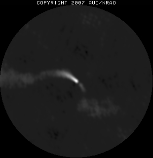 NRAO VLAによる3C 66Bの画像
