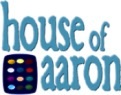 「House of Aaron」という文字が地球儀の上に重ねられ、イスラエルの国が強調表示されている。