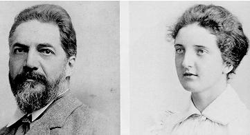 1897年のペトリーとアーリン