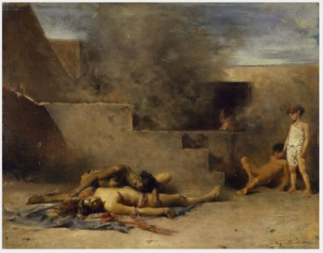 『炎』（L'Incendie）、1867年