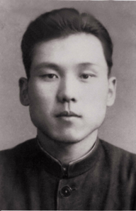 若い中国人男性のポートレート写真