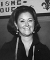 ケベック州議会に選出された最初の女性、マリー・クレール・カークランド（BA 1947、BCL 1950）。