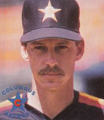 トム・ワイデンバウアー、コロンバス・アストロズ監督の野球カード 1988
