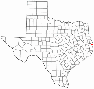 テキサス州ウィアゲートの所在地