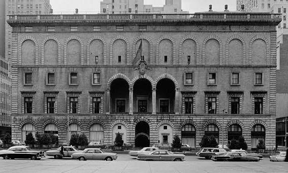 ラケット＆テニスクラブ、ニューヨーク市、1965年。