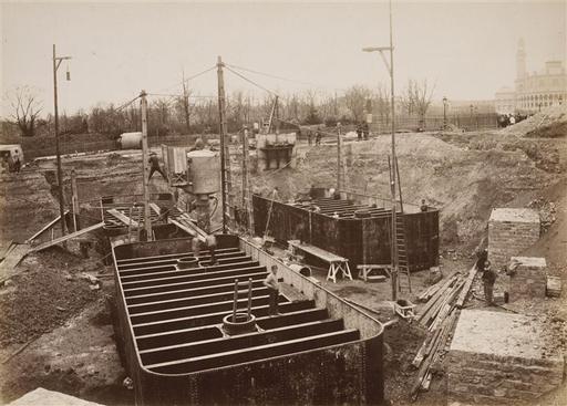 エッフェル塔の基礎（1887年）