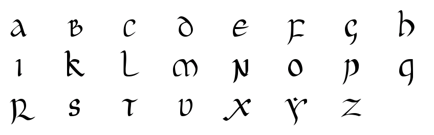 アンシャル文字