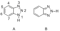 ベンゾトリアゾール互変異性体