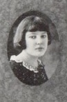 ルーズベルト高校のベティ・バード、1923年