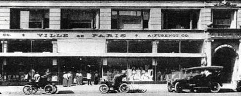 ホーマー・ラフリン・ビルのヴィル・ド・パリ百貨店、1905 年頃