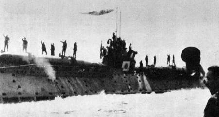 1945年5月2日、シンブ部隊所属の潜水艦I-367