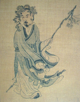 陳紅寿作「陶謙の肖像」（1599-1652）