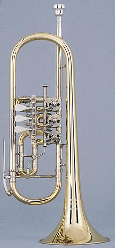 ロータリーバルブトランペット C管