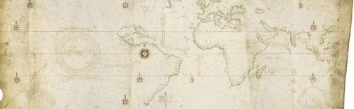 1525年 カスティリオーネ地図