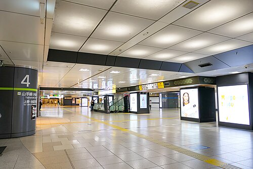 2021年のJR東日本コンコース