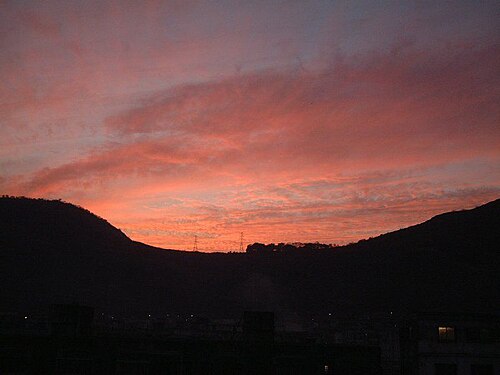 ムンブラの夕日