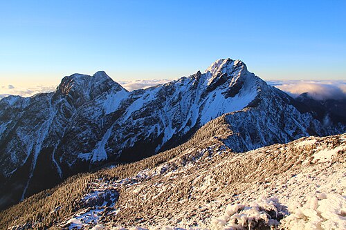 冬の玉山