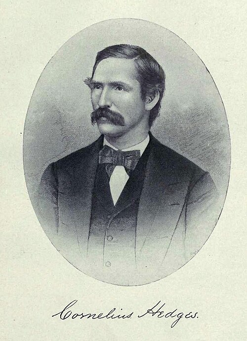 コーネリアス・ヘッジス判事、1870年頃