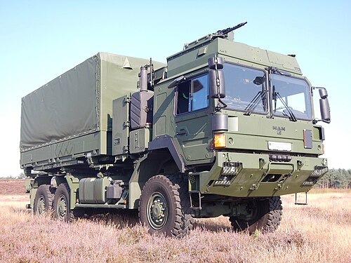 ドイツ連邦軍のUTF試験中の42M 6×6
