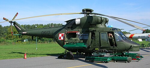 ポーランドの PZL W-3 ソコル、第 66 航空騎兵飛行隊、第 25 航空機動騎兵旅団所属。