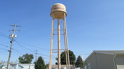 ウィンチェスター給水塔