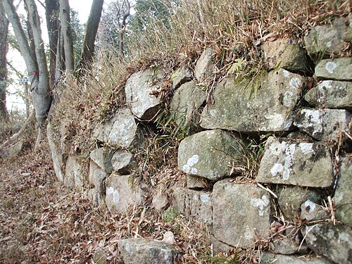 二の丸の石垣跡