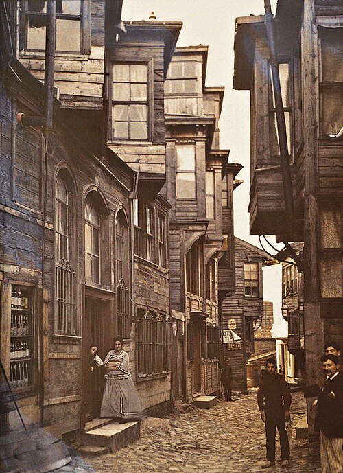 ベイオールの木造住宅 (イスタンブール、トルコ、1912 年)