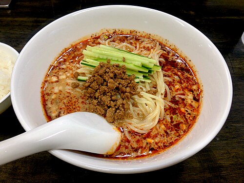 日本の担々麺