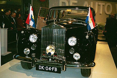 1958年製オランダ王室御用達リムジン