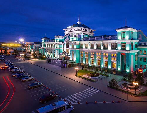 2020年のオムスク駅