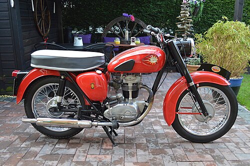 1959 BSA C15 スター - 右側