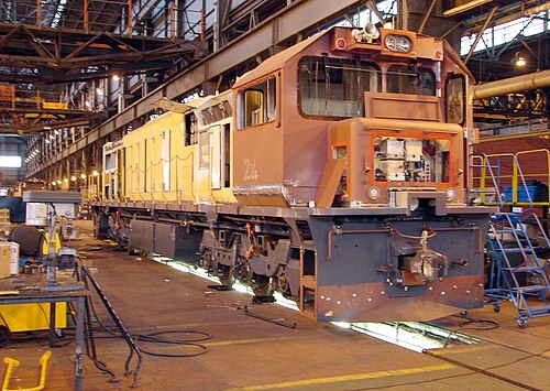 プレトリア州コエドエスポルトで建設中の No. 39-224、2009 年 10 月 2 日