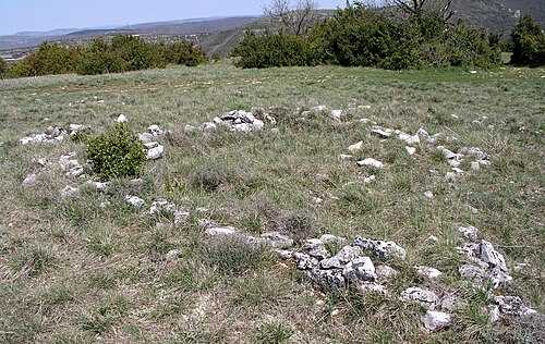 コンバルー寺院の遺跡。