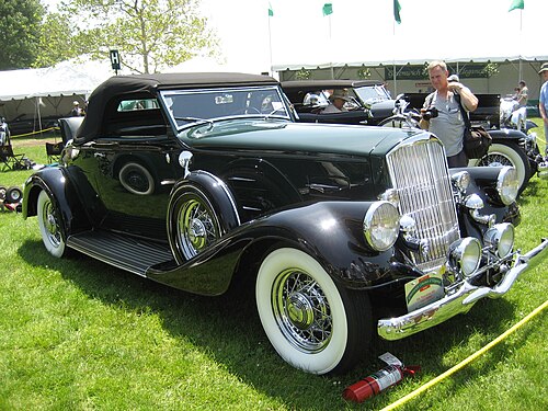 1934 ピアスアロー 840A コンバーチブル