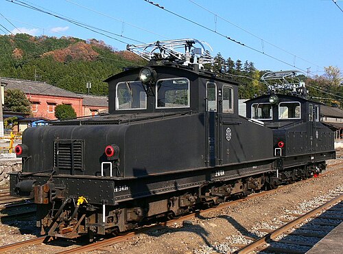 2007年10月の電気機関車デキ1・3
