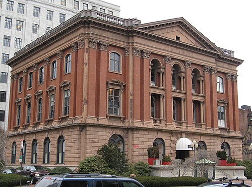 旧博物館の建物、ボストン、バークレー ストリート 234 番地、2009 年