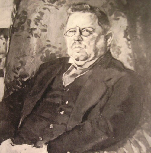 アルバート・ワイスガーバーの肖像画、1909年