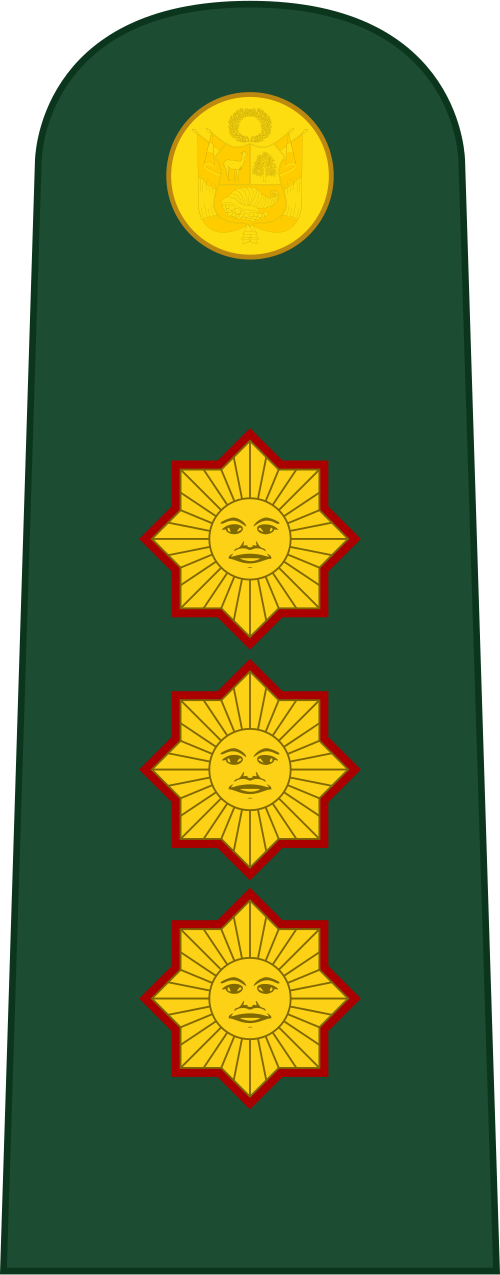 General de división(ペルー陸軍)