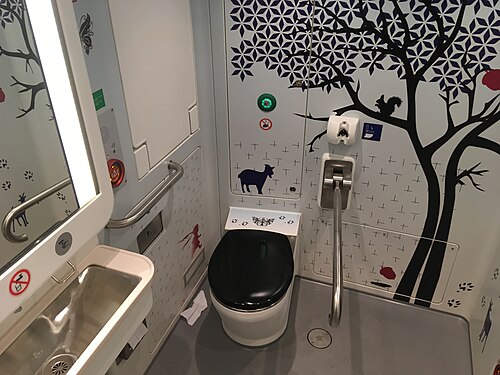トイレの中
