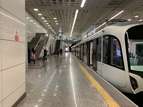 2020年のイスタンブール地下鉄駅