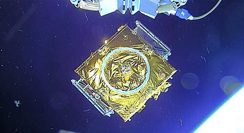 鵲橋中継衛星が月への旅の途中で打ち上げロケットから分離