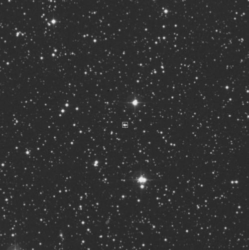 連星系BG Geminorumの衛星画像