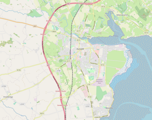 ダンドークの地図